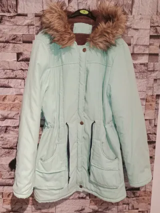 Chaqueta Parka Mujer turquesa Talla M