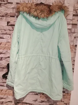 Chaqueta Parka Mujer turquesa Talla M
