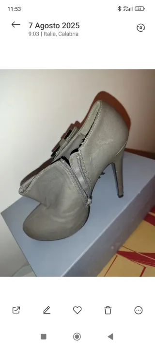 Stivaletto Silvian He miach grigio