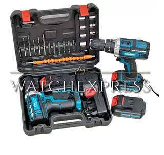 Trapano Avvitatore Percussione 48V 2 Batt