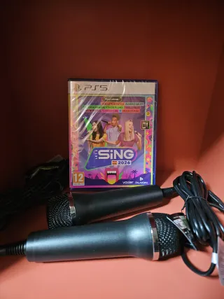 Let's Sing 2026 PS5 con 2 micrófonos