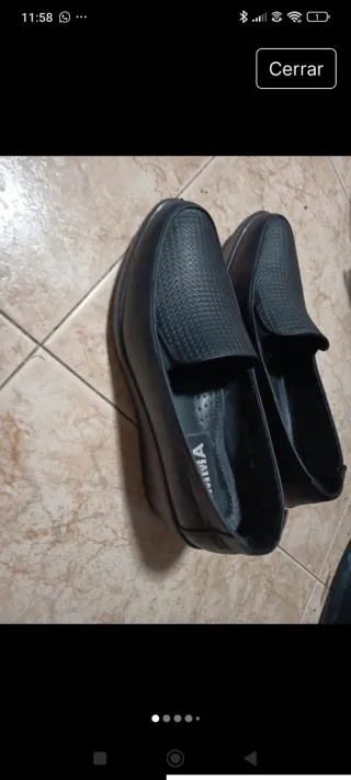 Zapatos Emma Talla 38 Negros zuecos