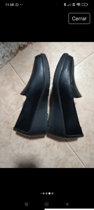 Zapatos Emma Talla 38 Negros zuecos