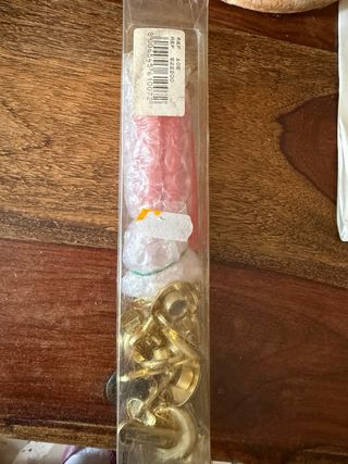 8 candele rosse per albero di Natale