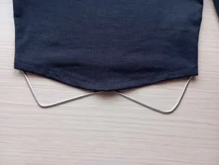 Camiseta Bershka manga larga negra Talla S