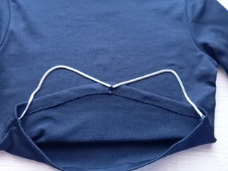 Camiseta Bershka manga larga negra Talla S