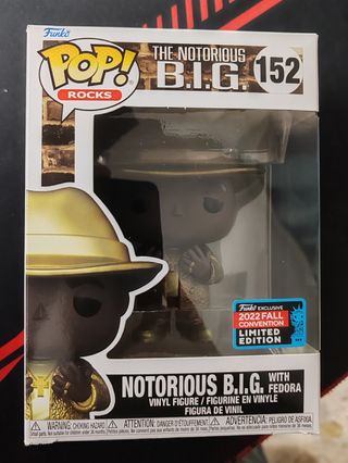 Funko Pop! Rocks Notorious B.I.G. 152 Fedora