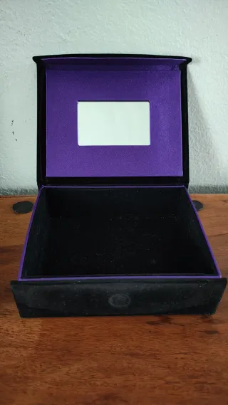 cofanetto portagioie Thierry Mugler velluto nero