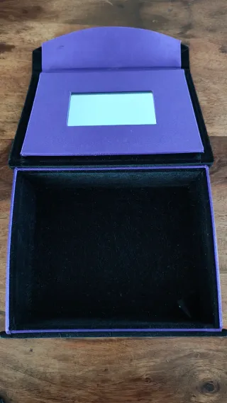 cofanetto portagioie Thierry Mugler velluto nero