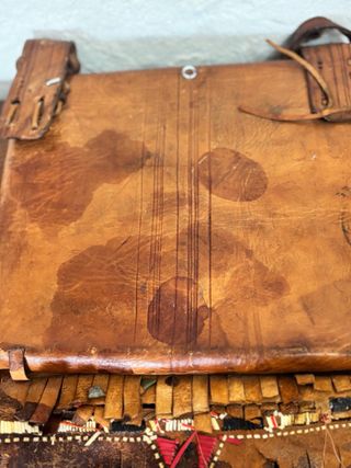 Bolso de cuero Mareoquí artesanal