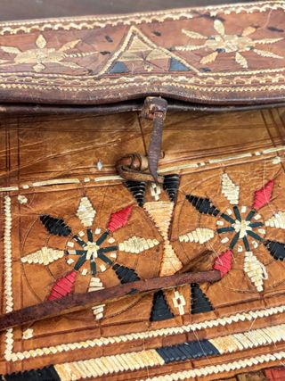 Bolso de cuero Mareoquí artesanal