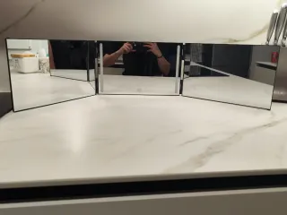 Espejo Plegable con Luz LED