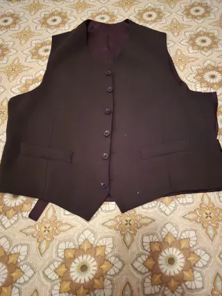 Traje completo hombre marrón Talla 52