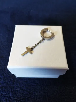 Pendientes de cruz LOTUS (NUEVOS)