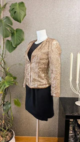 Blazer lentejuelas fiesta Navidad