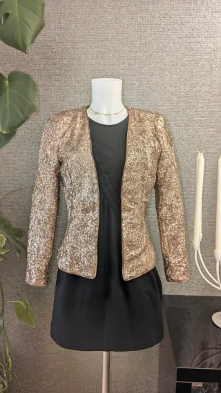 Blazer lentejuelas fiesta Navidad