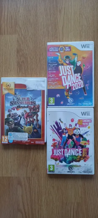 Nintendo Wii Negra con 9 juegos, Sports, Mario etc