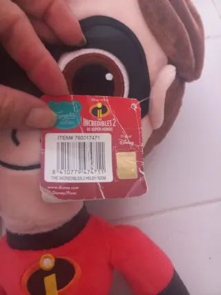 Peluche Elastigirl Los Increíbles Nuevo con Etique