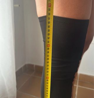 Bota mosquetera Marypaz preta salto transparente