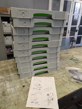 Festool SYS-AZ 10 Gavetas Systainer