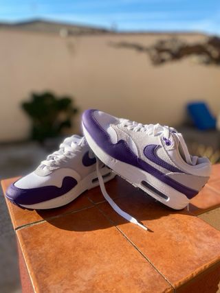 Nike Air Max 1 SC Morado Blanco