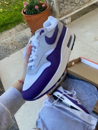 Nike Air Max 1 SC Morado Blanco