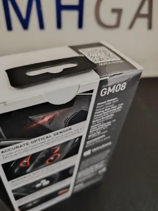 Ratón MSI Clutch GM08 Negro PRECINTADO