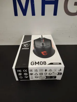 Ratón MSI Clutch GM08 Negro PRECINTADO