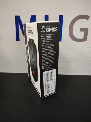 Ratón MSI Clutch GM08 Negro PRECINTADO