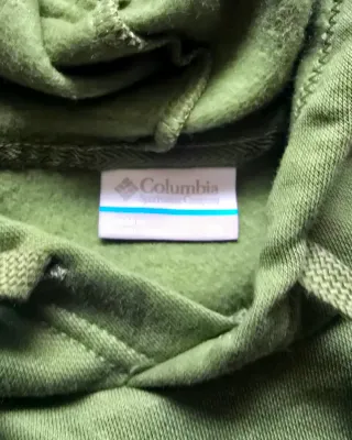 Sudadera Columbia verde talla XS
