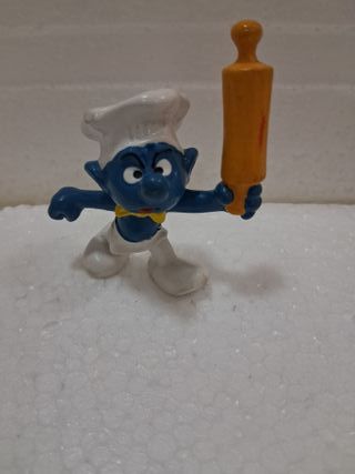 Pitufo Cocinero con Rodillo