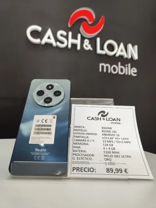 Xiaomi Redmi 14C 128GB Azul