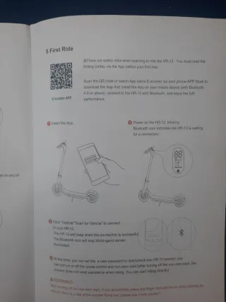 Patinete Eléctrico Negro