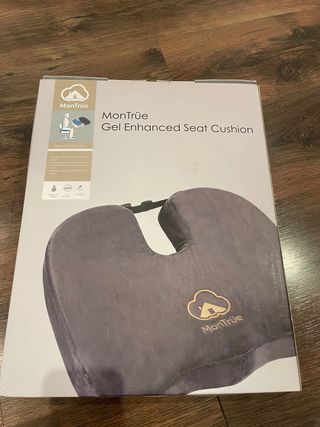 Cojín Silla MonTrüe Gel Gris ortopédico