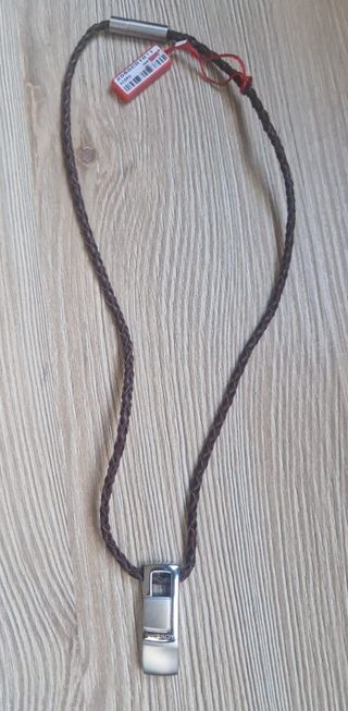 Colgante Viceroy Plata y Marrón