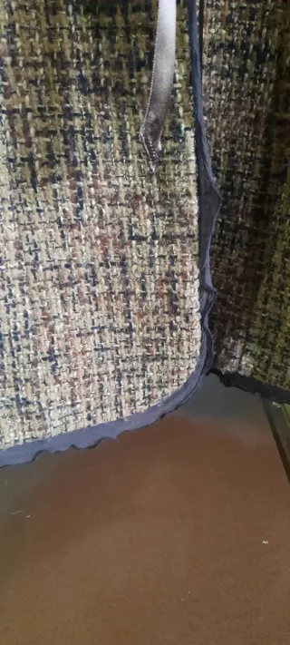 Elegante cappotto tg 40 marrone e beige