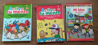Lote 7 Libros Actividades Infantiles