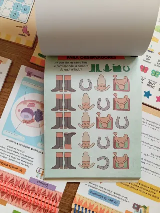 Lote 7 Libros Actividades Infantiles