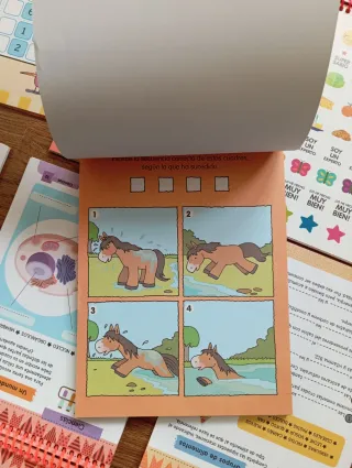 Lote 7 Libros Actividades Infantiles