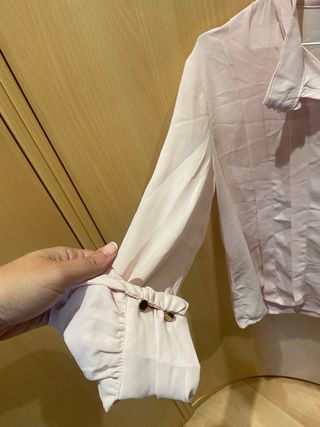 Blusa Mango Rosa Talla s