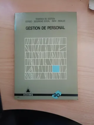 Gestíón de personal temarios de gestión, Estado...