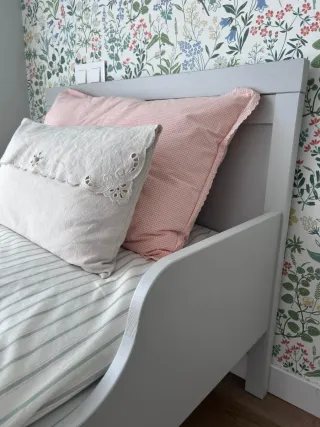 Cama extensible SUNDVIK gris 80x200