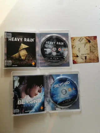 Heavy Rain y Beyond Two Souls - Playstation 3