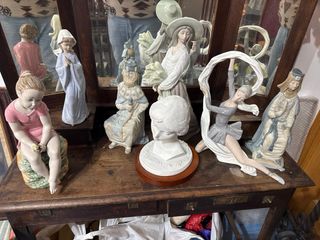 Lote figuras Lladró y Nao