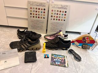 Lote Messi: Botas, Foto, Cromos y Más