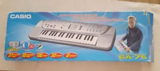 Teclado Casio SA-75 - piano