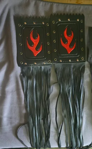 Fundas Manillar Moto Cuero Sintético