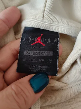 Felpa Jordan Beige Taglia XS