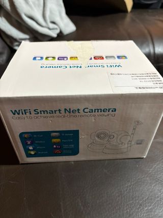 Cámara de seguridad con wifi y visión nocturna