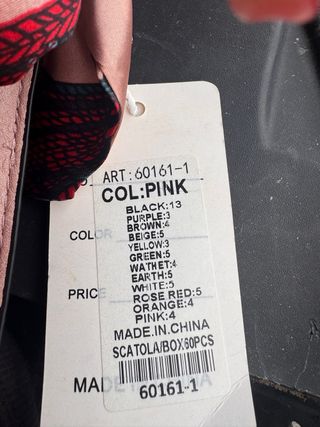 Bolso nuevo COL:PINK ART:60161-1